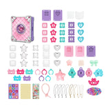 Merishopp Diy Sticker Maker Party Favor Fun Xmas Present Girls Making Jewelry Toy Kits 67Pcs| Baby Learning Toy | Infant Activit