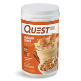 Quest Nutrition Cinnamon Crunch Protein Powder, 20g Protein, 2g Net Carb, 1g Sugar, Low Carb, Gluten Free, 1.6 Pound, 24 Serving