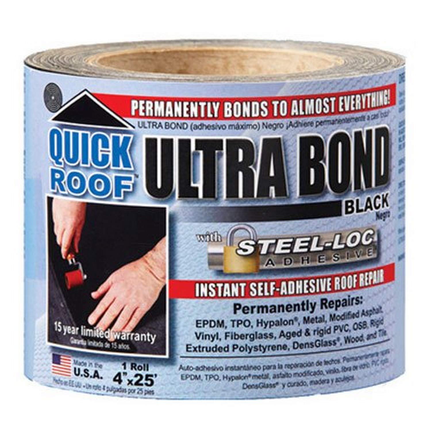 Ultra Bond Blk 4X25' (Pack Of 1)