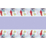 Unique Disney The Little Mermaid Rectangular Plastic Table Cover - 54 x 84, 1 Pc
