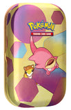 Pok mon TCG: Scarlet & Violet-151 Mini Tin - Slowpoke (2 Booster Packs, 1 Coin & 1 Art Card)