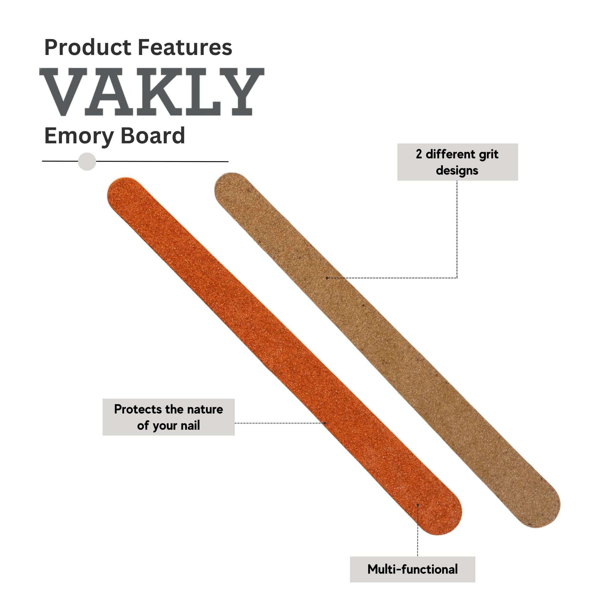 144 Nail File Emery Boards - Dual Sided 180 Grit Nail Buffering Files - Professional Compact Reusable Double Sided Tool for Mani