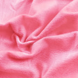 Entisn Minky Fabric by The Yard, 1 Yard x 60 Inch Wide Pre-Cut Minky Fleece Fabric Pink Cuddle Minky Fabric, Soft Plush Fabric S