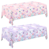 Gatherfun Butterfly Birthday Party Supplies: Butterfly Decorations with 2 PCS Disposable Plastic Tablecloths, for Kids Birthday
