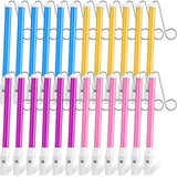 Syhood 24 Pcs Slide Whistle for Adults Instrument Toy Plastic Metal Musical Slide Whistles for Kids Party Favors Boys Girls Game