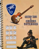 Guitar Tabs And Chords Spiral Notebook, 80 Pages (160 Sides) Fine Quality, Extremely Useful For All Guitarists, Beginners To Adv