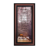 Crossroads Home Dcor St Thomas Moore Lawyers Prayer, Gift for Law School Graduation, Law Office Art for Men and Women, Attorn
