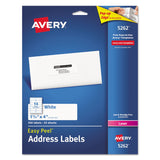 AVE5262 Avery Easy Peel Laser Address Labels