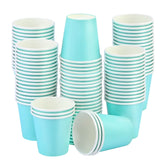 Wuadua 100 Pack 3 oz Paper Cups, Disposable Cups, Espresso Cups, Disposable Bathroom Cups, Cups for Mouthwash, Snack, Suitable f