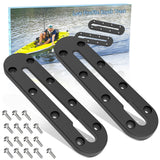 Botepon 7 Kayak Track for Kayak Fishing, Kayak Rail, Kayak Accessories Mount Track, Kayak Gear Track for Fishing Rod Holder, Fis