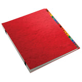 Pendaflex Expanding Desk File, Alphabetic (AZ), Letter Size, Red, Each (11017)