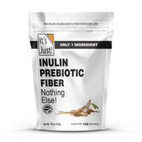 It's Just! - Inulin Prebiotic Fiber, Water Soluble, Chicory Root Powder, Promotes Gut Health, Add to Smoothies, Vegan/Keto Frien