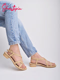 Shoetopia Women'S Snd-179 Heeled Sandal-3 Kids Uk (Snd-179-Beige)-Eu36,Beige,3,B0D2TWGT9J