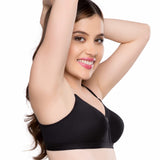 Trylo Pinky Strapless 36 Black D - Cup,BLACK,36,B09SHBDZYY