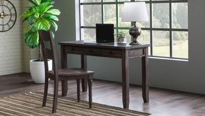 Jofran Inc. Madison County Reclaimed Pine Usb Charging Farmhouse Desk