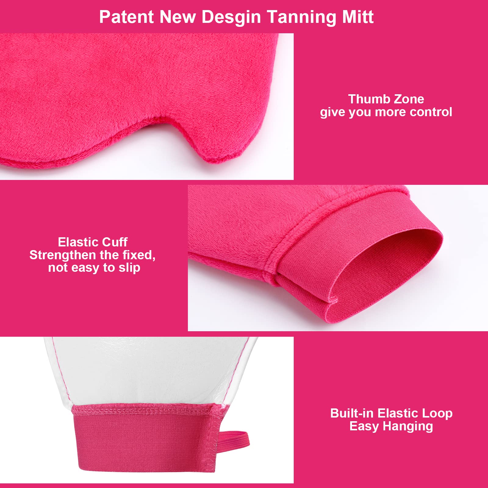 CeleCily Self Tanning Mitt Applicator Self Tanner Mitt Applicator Tanning Mitts Self Tanner Mit Self Tanning Glove For Self Tan