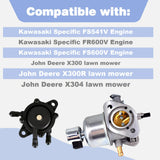 15004-0818 Carburetor Fuel Pump Kit Fits For Kawasaki Specific Fs541V Fr600V Fs600V Engine For John Deere X300 X300R Replace 150
