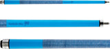 Viper Colours 58 2-Piece Billiard/Pool Cue, Barbados Blue, 18 Ounce,50-0952-18