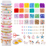 Ciandra Rainbow Bracelet Studio | Bead Bracelet Making Kit, Friendship Bracelet Kit, Jewellery Making Kit for Girls 512 | DIY C