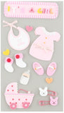 Jolees 0015586638707 Boutique Baby Girl JOL Foam Stickers SPJH007, Other