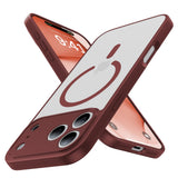 Maozis Magnetic Shockproof for iPhone 17 Pro Case,[Camera Protection][Compatible with Magsafe][Non-Slip][Mil-Grade Protection] S