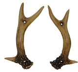 Paseo Road by HiEnd Accents Antler Tan Drawer Handle Set of 2, Rustic Western Kitchen Cabinet Pulls, Lodge Cabin Style Decorativ
