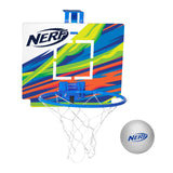Nerf Mini Over The Door Basketball Hoop - Nerfoop Indoor Basketball Hoop For Kids - Toy Door Basketball Hoop + Mini Nerf Foam Ba