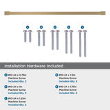 Amerock | Appliance Pull | Golden Champagne | 18 Inch (457 Mm) Center To Center | Blackrock | 1 Pack | Drawer Pull | Drawer Hand