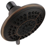 Delta Faucet 5Setting Raincan Shower Head, Oil Rubbed Bronze Rain Shower Head, Round Shower Head, Delta High Pressure Shower He