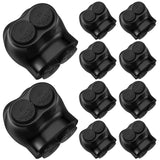 Saysurey 10 Pcs Insulated Multi Cable Connectors 2 Port Single Entry Splice Electrical Power Connector Black Interconnect Termin