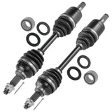Caltric Front CV Joint Axle w/Bearing Compatible with Honda TRX450ES TRX450S Foreman 450 1998-2001 / TRX450FE TRX450FM Foreman 4