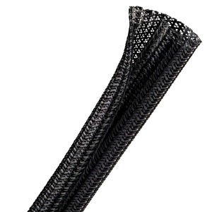 1/2 Split F6 Braided Cable Sleeving Wrap, Split Loom, Techflex (25FT)