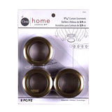 Dritz Curtain Grommets 8 Pack Antique Gold 1 9/16