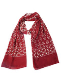 Rai Sahab Stole For Women Stylish | Scarf For Women | Face Mask(St131Red)