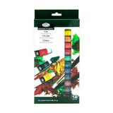 Royal & Langnickel Oil Color Artist Tube Paint, 21ml, 12Pack