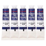 artelefant Camell Student Oil Colour Paint | Prussian Blue | 351 | 20mL | Pack of 5 | SOC351