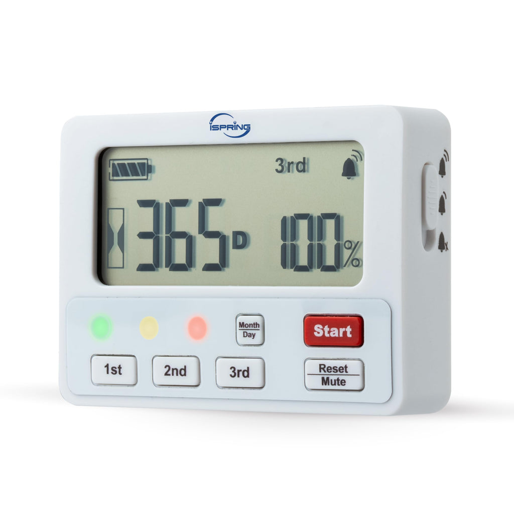 iSpring AFLT3 Automatic Water Filter Timer, Lifespan Reminder for Whol ...