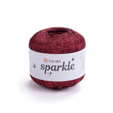 YarnArt Sparkle - Metallic Glitter Yarn, Fine Lightweight Yarn for Crochet & Knitting, Amigurumi, Cardigans, Shawls, Bag Making,
