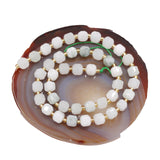 Malahill Wholesale Natural Faceted Stone Beads for Jewelry Making Sold per Bag 5 Strands Inside Cube Burmar Jade 6mm