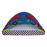 Pacific Play Tents 19711 Kids Rad Racer Bed Tent Playhouse - Full Size Mattress