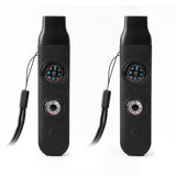 Emergency Survival Safety Whistle,Whistle for Kids with Lanyard,Compass,Thermometer,Ideal for Kayaking, Boating, Hiking, Camping