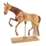 U.S. Art Supply Wooden 12 Horse Artist Drawing Manikin Articulated Mannequin