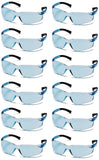 Pyramex Ztek Safety Glasses Infinity Blue Lens S2560S (12 Pair Pack)