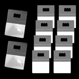 10 Pcs Picture Hanging Hooks for Picture Frames Adhesive Plastic Sawtooth Poster Hanger No Hole Picture Hanging Stick on Picture