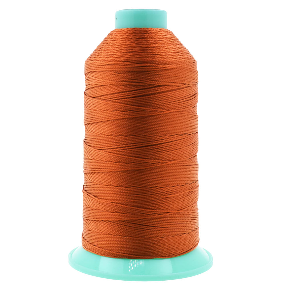 Burnt Thread Mandala Crafts Size 277 840D T270 Bonded Nylon Thread - Burnt Orange 8 ...