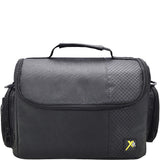 Xit XTCC3 Deluxe Digital Camera/Video Padded Carrying Case, Large (Black)