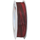 Morex Ribbon French Wired Lyon Ribbon, 1-Inch by 27-Yard Spool, Burgundy (46425/25-619)
