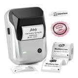 NIIMBOT B1 Label Maker, Portable Bluetooth Thermal Label Printer with Large Waterproof Tape and Multiple Templates for Kitchen, 