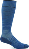 Sockwell Womens Circulator Moderate Graduated Compression Sock, Bluestone M/L