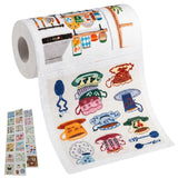 Printed Kitchen Cleaning Cloth Roll, Thick Absorbent HandTear Lazy Cloth